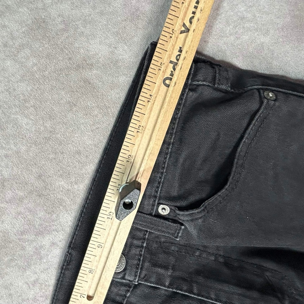 Levis 510 Skinny Jeans Mens 31x30 Black Denim Washed Stretch Slim Fit Pants - Picture 4 of 9